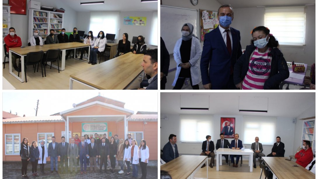 Çaycuma Ayça Yazıcıoğlu Özel Eğitim Uygulama I. ve II. Kademe Okulunu Ziyaret Ettik