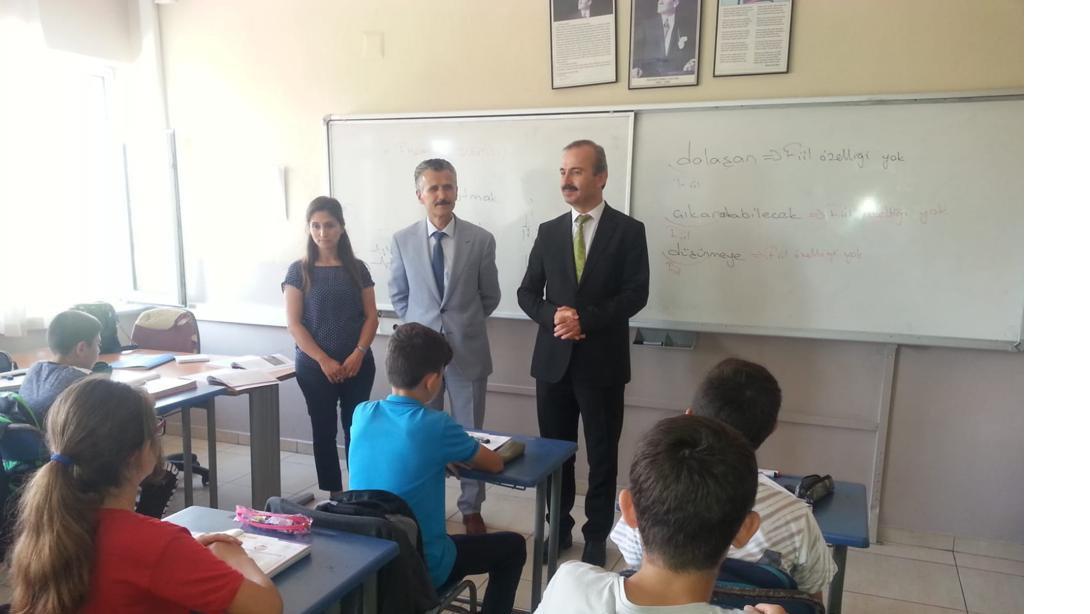 İlçe Milli Eğitim Müdürü İsmail BAŞ Okul Ziyaretlerine Başladı