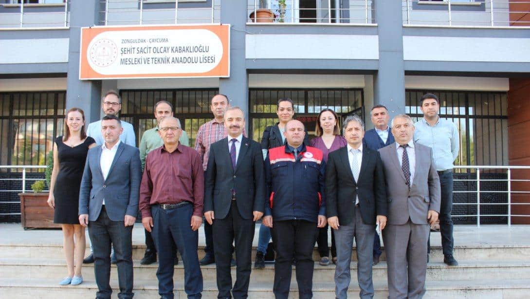 Şehit Sacit Olcay Kabaklıoğlu Mesleki ve Teknik Anadolu Lisesi'nde Üretim Planlama ve Değerlendirme Toplantısı Yapıldı 