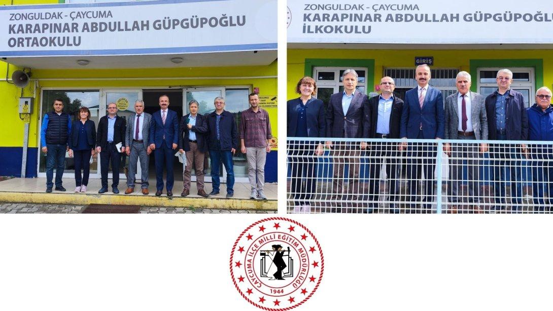 KARAPINAR ABDULLAH GÜPGÜPOĞLU İLKOKULU VE ORTAOKULU'NU ZİYARET ETTİK